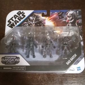 STAR WARS MISSION FEET BAD BASH MINIATURE ACTION FIGURES